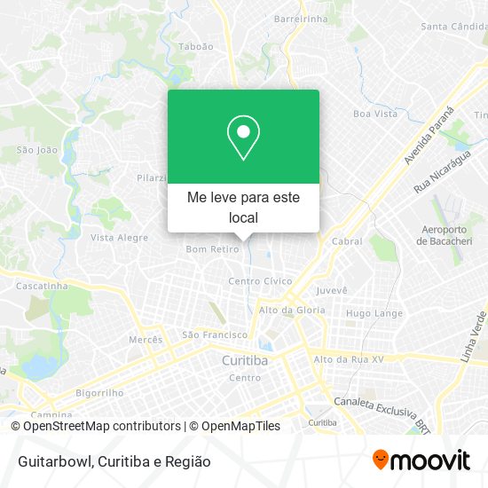 Guitarbowl mapa