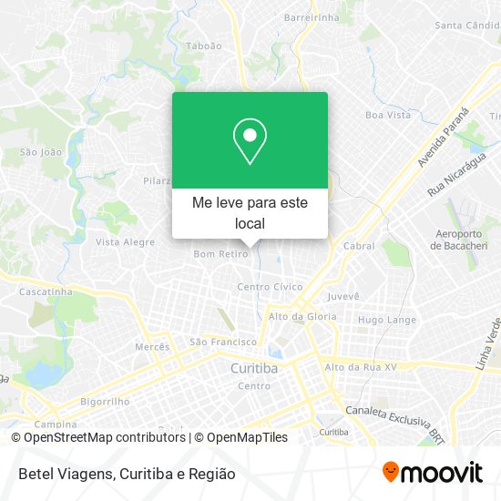 Betel Viagens mapa