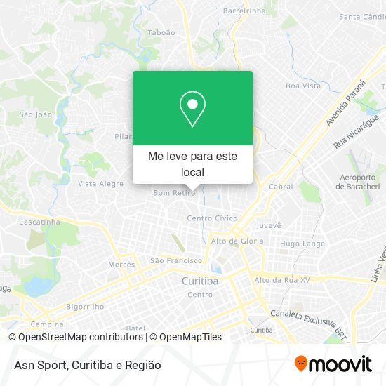 Asn Sport mapa