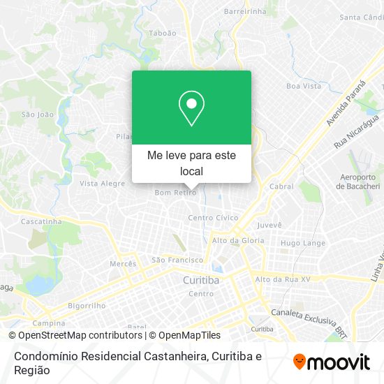 Condomínio Residencial Castanheira mapa