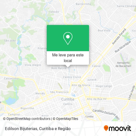 Edilson Bijuterias mapa