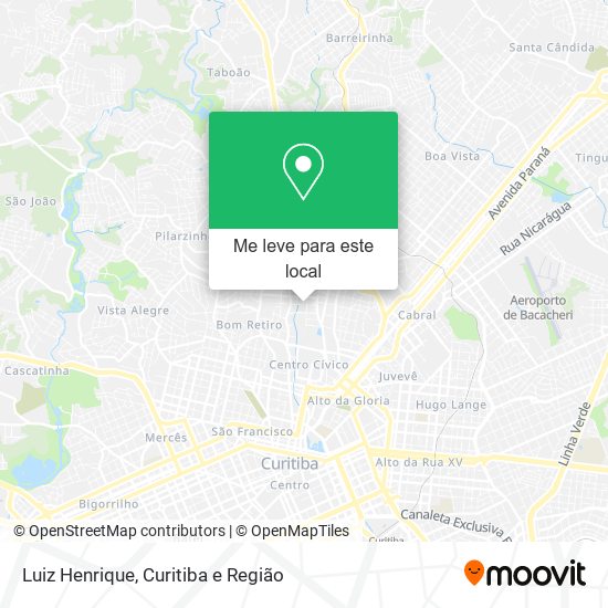 Luiz Henrique mapa