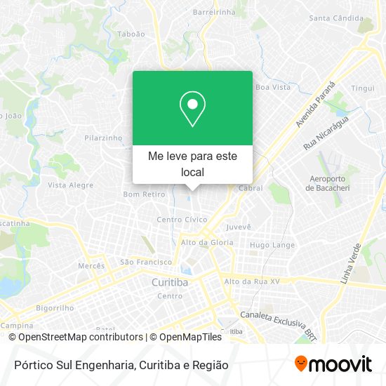 Pórtico Sul Engenharia mapa