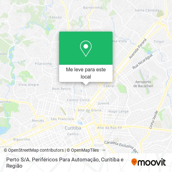 Perto S / A. Periféricos Para Automação mapa