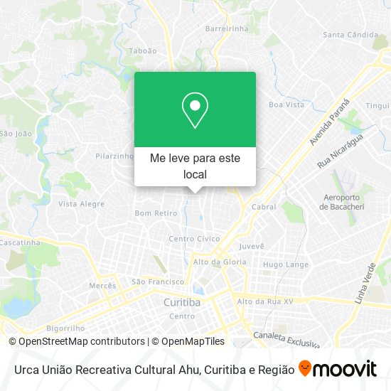 Urca União Recreativa Cultural Ahu mapa