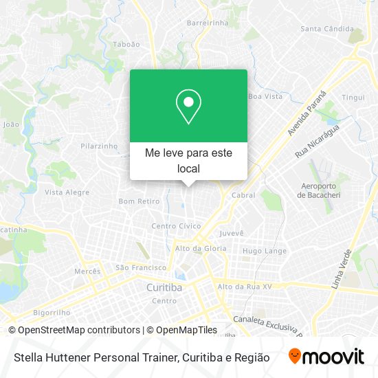 Stella Huttener Personal Trainer mapa