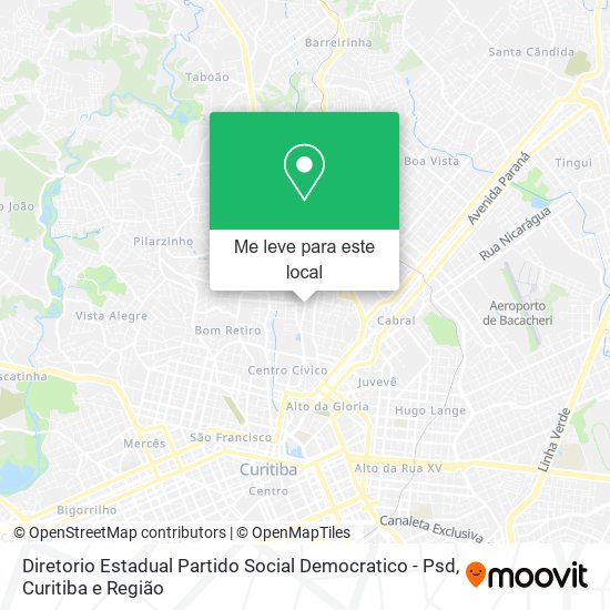 Diretorio Estadual Partido Social Democratico - Psd mapa