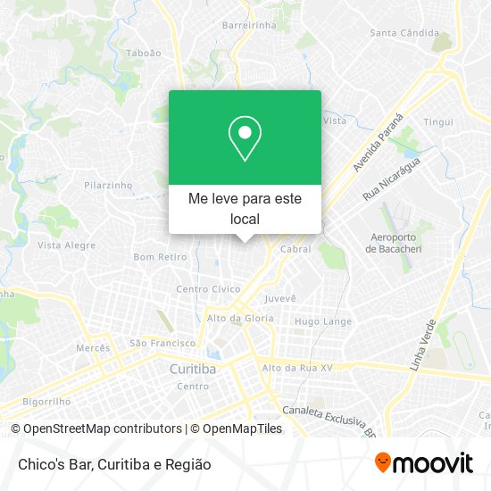 Chico's Bar mapa