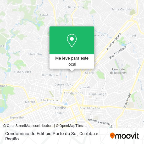 Condomínio do Edifício Porto do Sol mapa