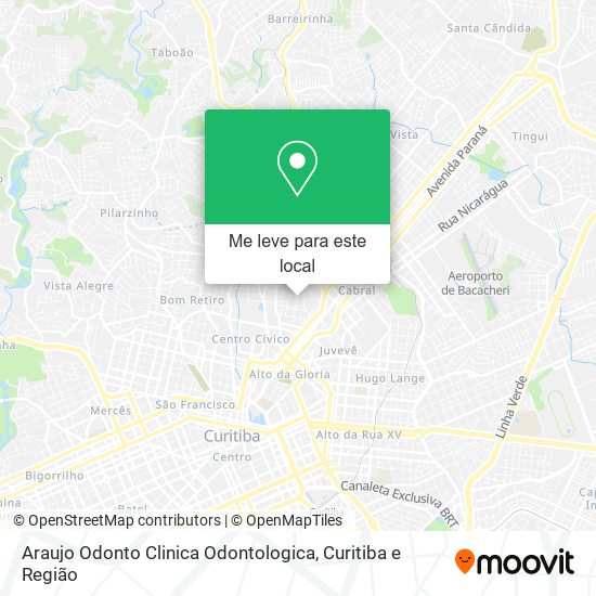 Araujo Odonto Clinica Odontologica mapa
