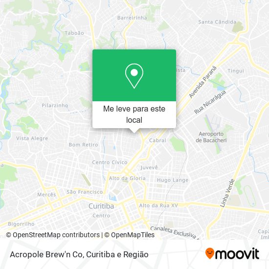 Acropole Brew'n Co mapa