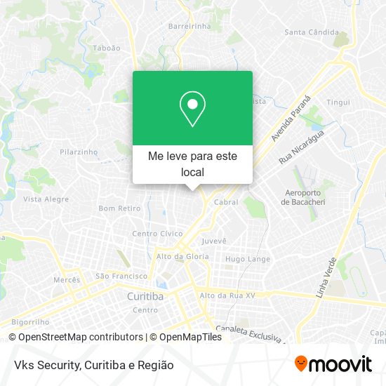 Vks Security mapa