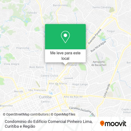 Condomínio do Edifício Comercial Pinheiro Lima mapa