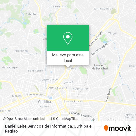 Daniel Leite Servicos de Informatica mapa