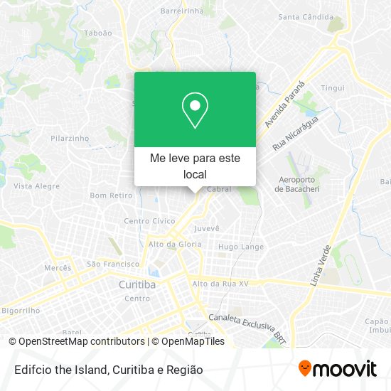 Edifcio the Island mapa