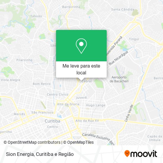 Sion Energia mapa