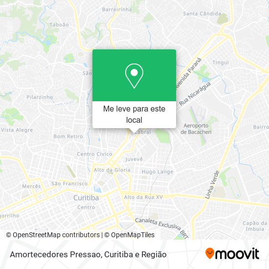 Amortecedores Pressao mapa