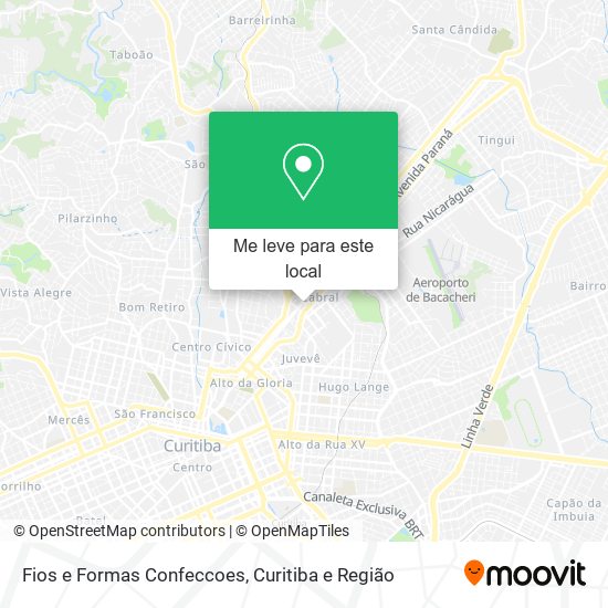 Fios e Formas Confeccoes mapa
