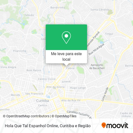 Hola Que Tal Espanhol Online mapa