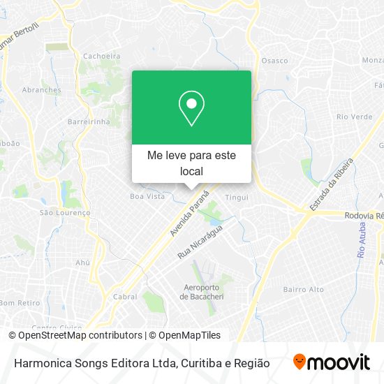 Harmonica Songs Editora Ltda mapa