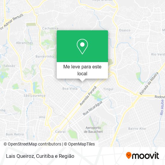 Lais Queiroz mapa