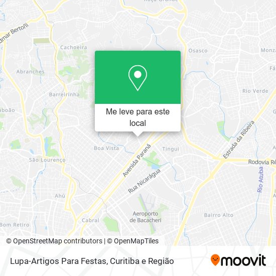 Lupa-Artigos Para Festas mapa