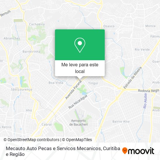 Mecauto Auto Pecas e Servicos Mecanicos mapa
