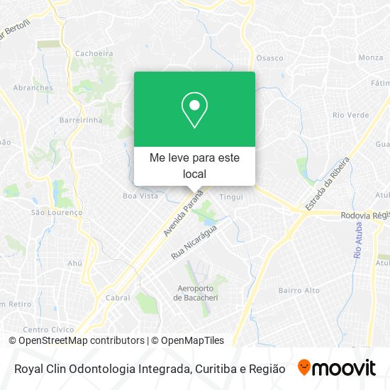 Royal Clin Odontologia Integrada mapa