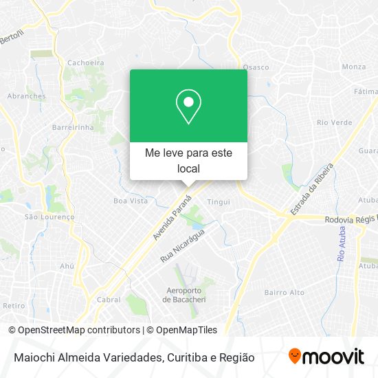 Maiochi Almeida Variedades mapa