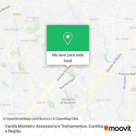 Varela Monteiro Assessoria e Treinamentos mapa