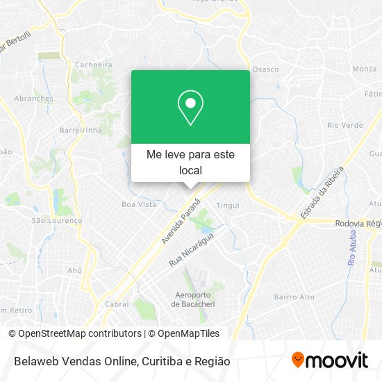 Belaweb Vendas Online mapa