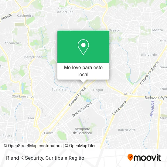 R and K Security mapa