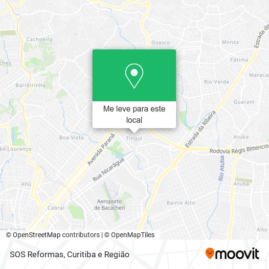 SOS Reformas mapa