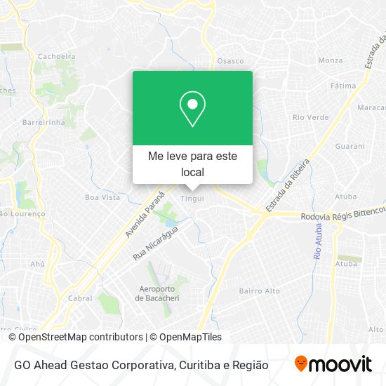 GO Ahead Gestao Corporativa mapa