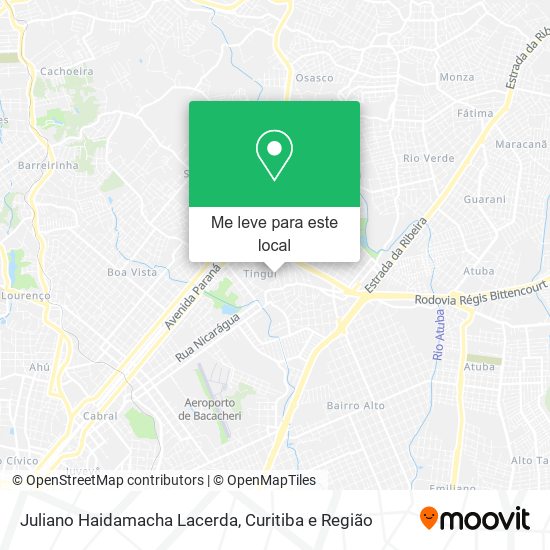 Juliano Haidamacha Lacerda mapa