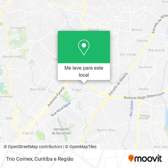 Trio Comex mapa