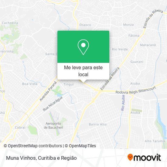 Muna Vinhos mapa
