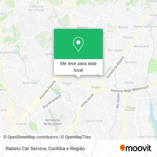 Rabelo Car Service mapa