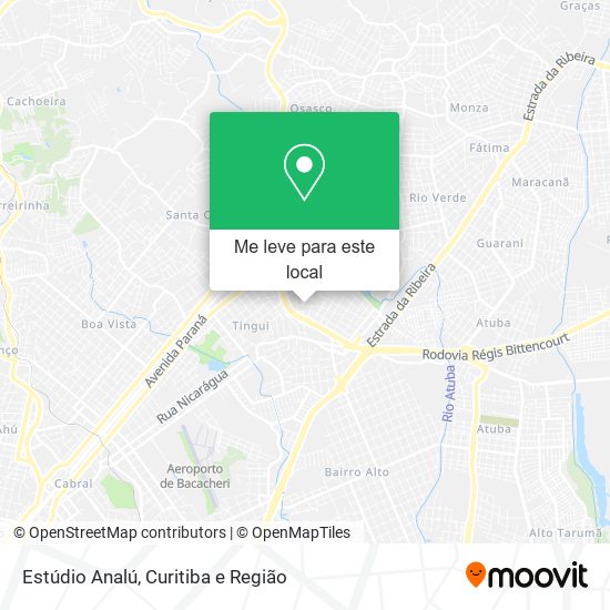 Estúdio Analú mapa