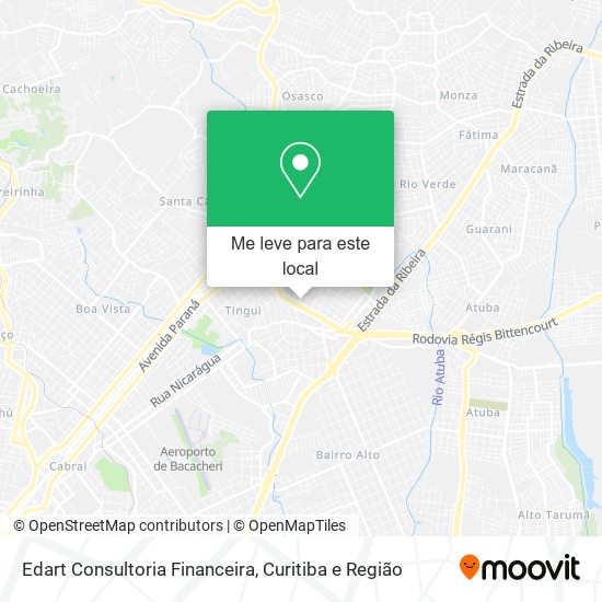 Edart Consultoria Financeira mapa