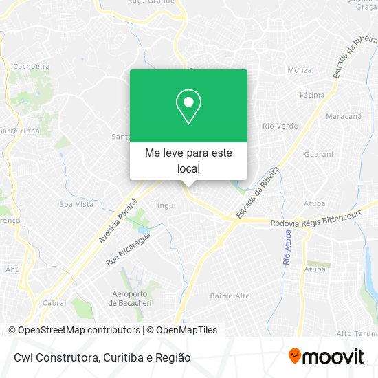 Cwl Construtora mapa