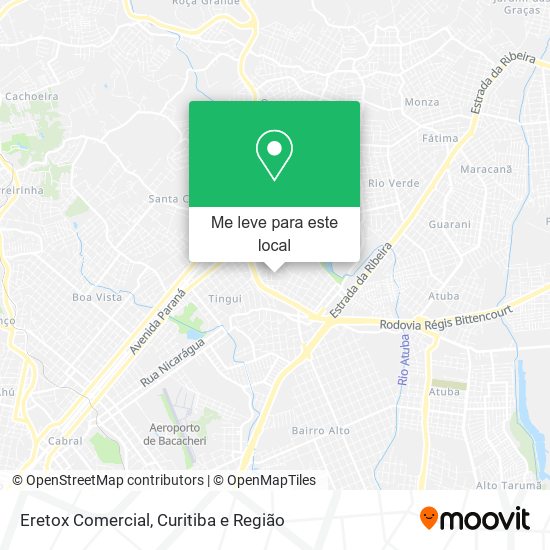 Eretox Comercial mapa