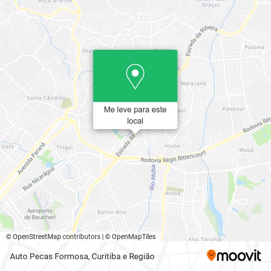 Auto Pecas Formosa mapa