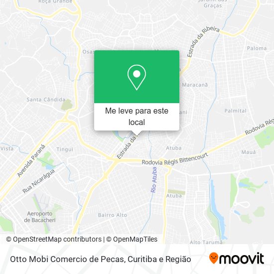 Otto Mobi Comercio de Pecas mapa