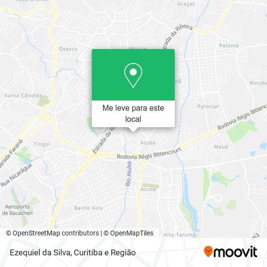 Ezequiel da Silva mapa