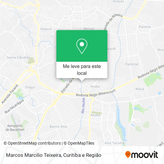 Marcos Marcilio Teixeira mapa