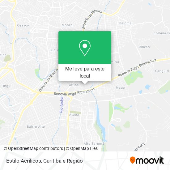 Estilo Acrilicos mapa