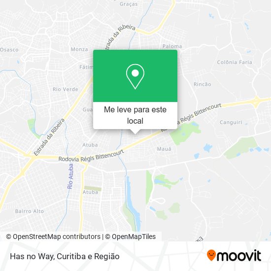 Has no Way mapa