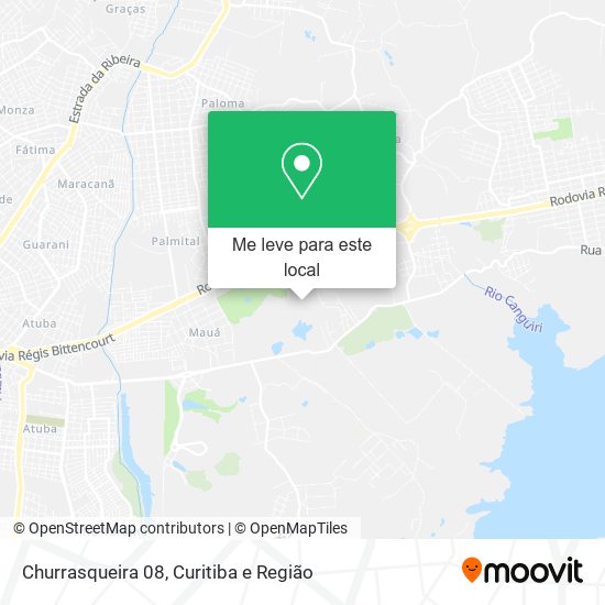 Churrasqueira 08 mapa