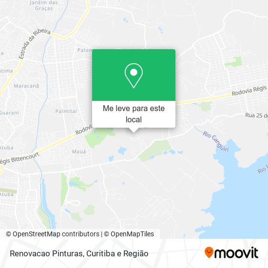 Renovacao Pinturas mapa